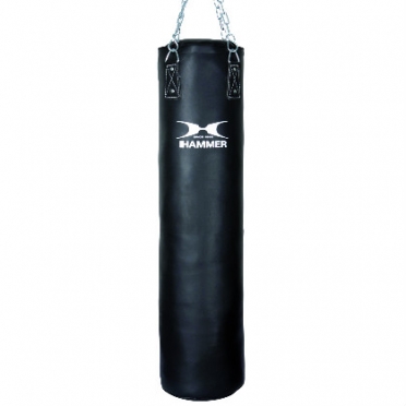 Hammer bokszak kunstleder zwart 100 - 180 cm